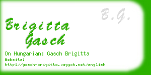 brigitta gasch business card